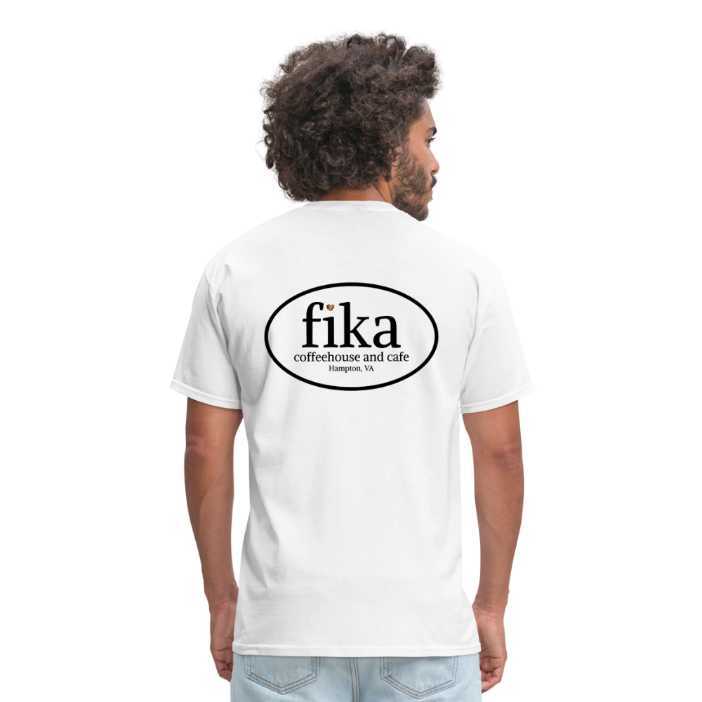 fika coffeehouse Unisex Classic T-Shirt - white
