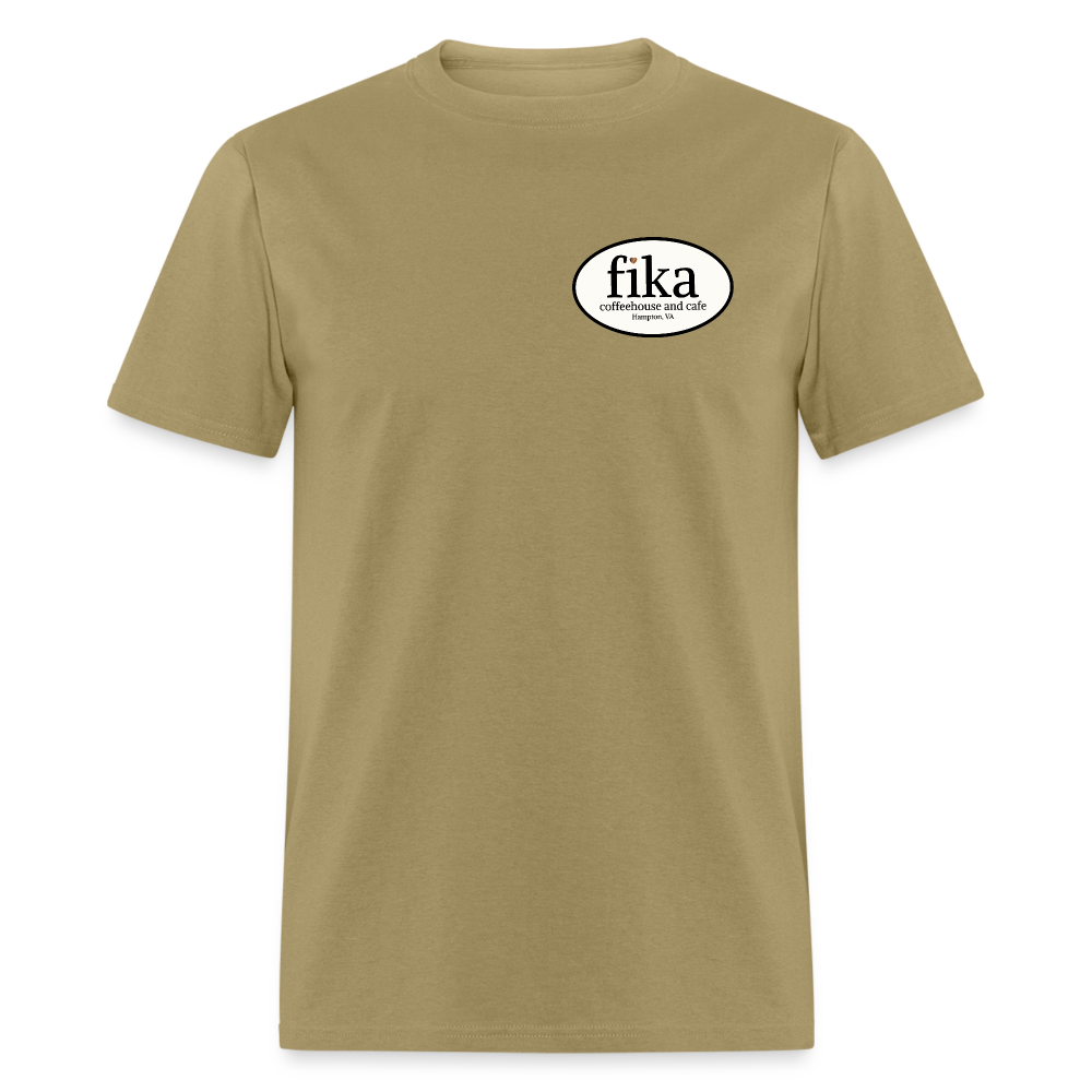 fika coffeehouse Unisex Classic T-Shirt - khaki