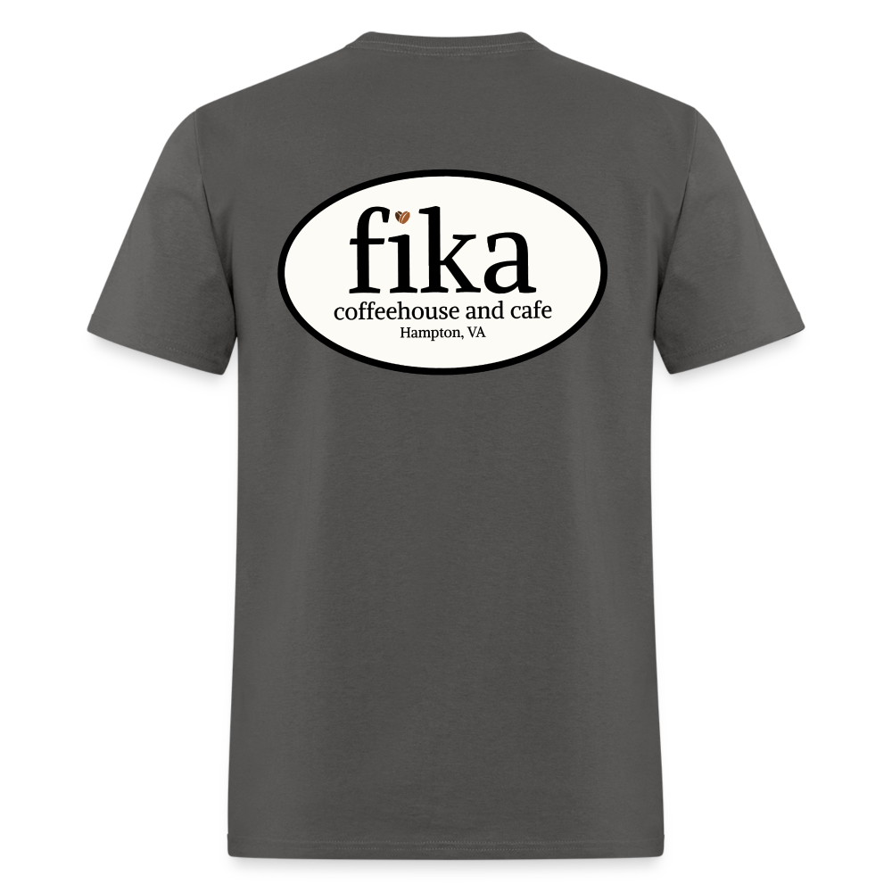 fika coffeehouse Unisex Classic T-Shirt - charcoal