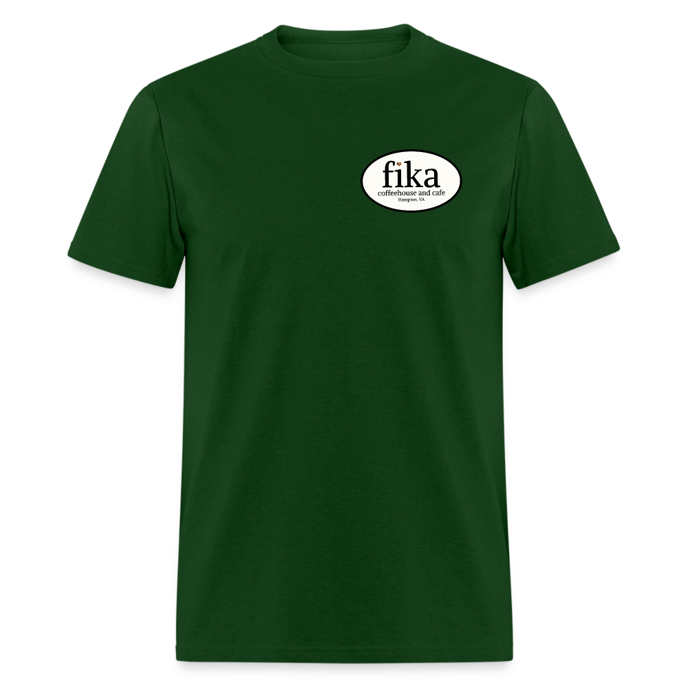 fika coffeehouse Unisex Classic T-Shirt - forest green