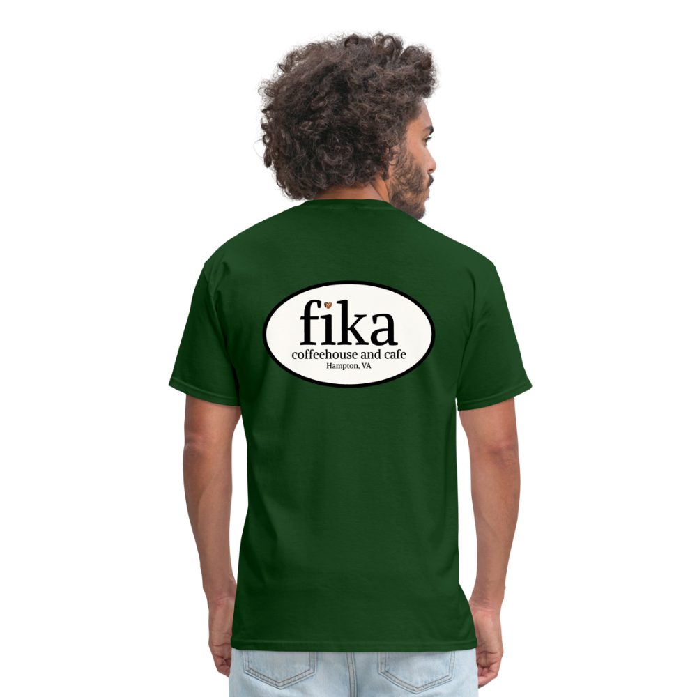 fika coffeehouse Unisex Classic T-Shirt - forest green