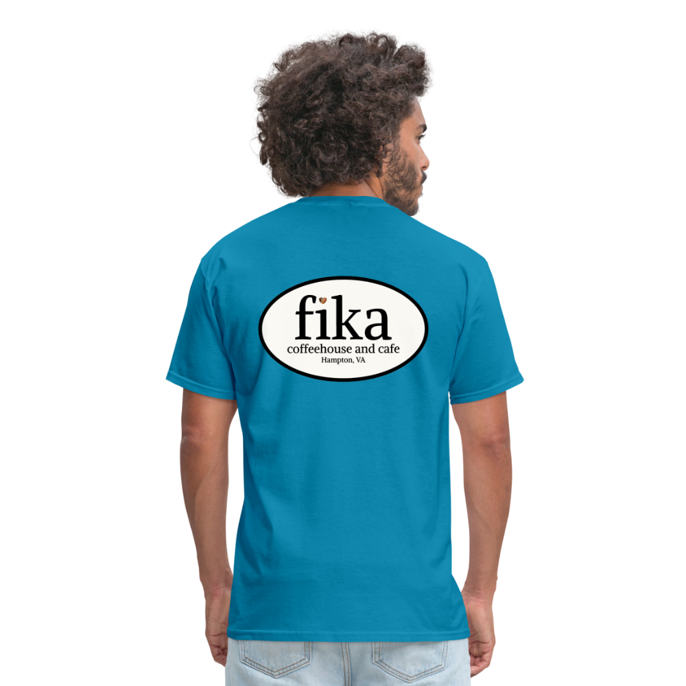 fika coffeehouse Unisex Classic T-Shirt - turquoise