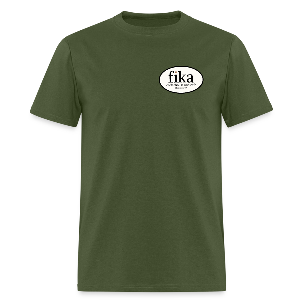 fika coffeehouse Unisex Classic T-Shirt - military green