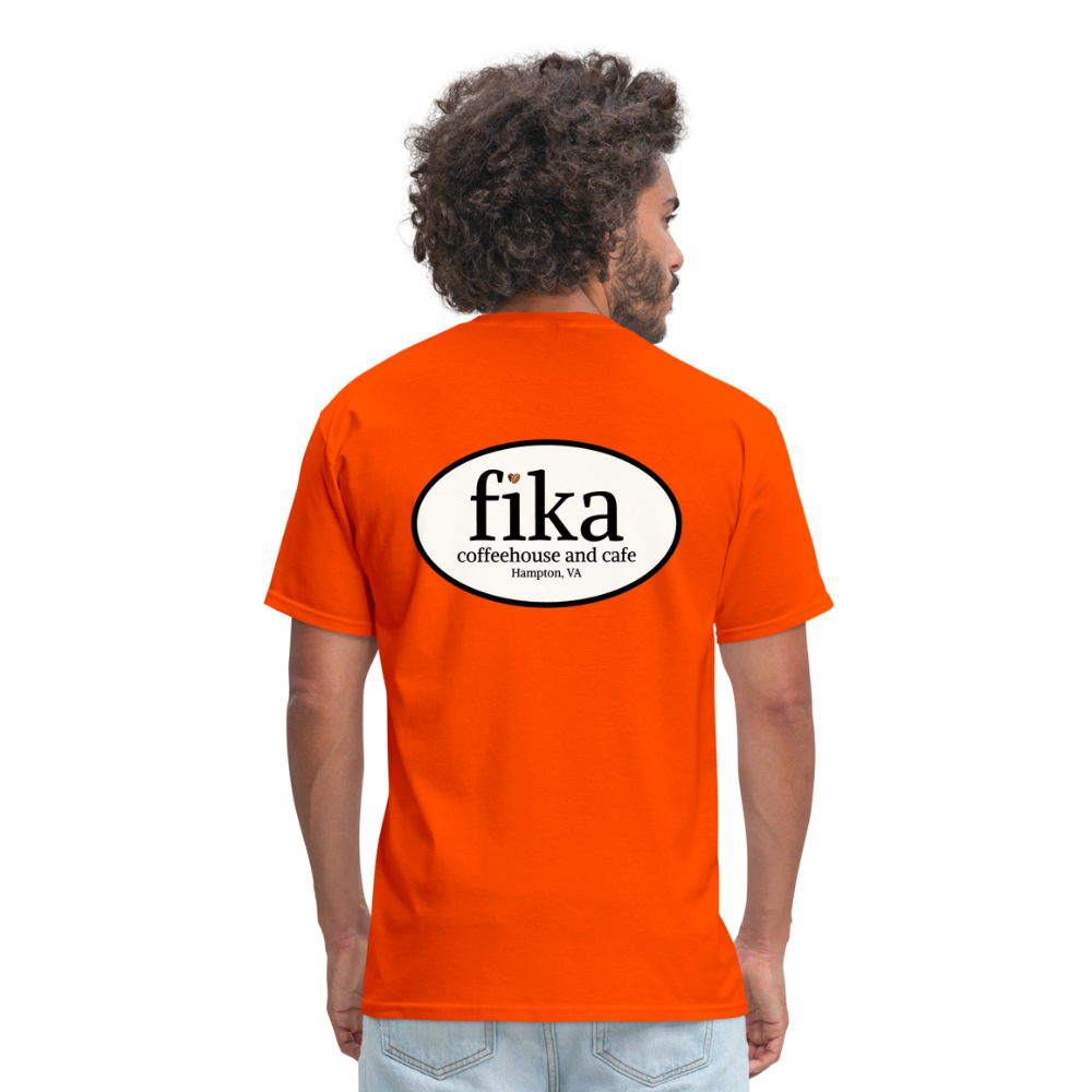fika coffeehouse Unisex Classic T-Shirt - orange