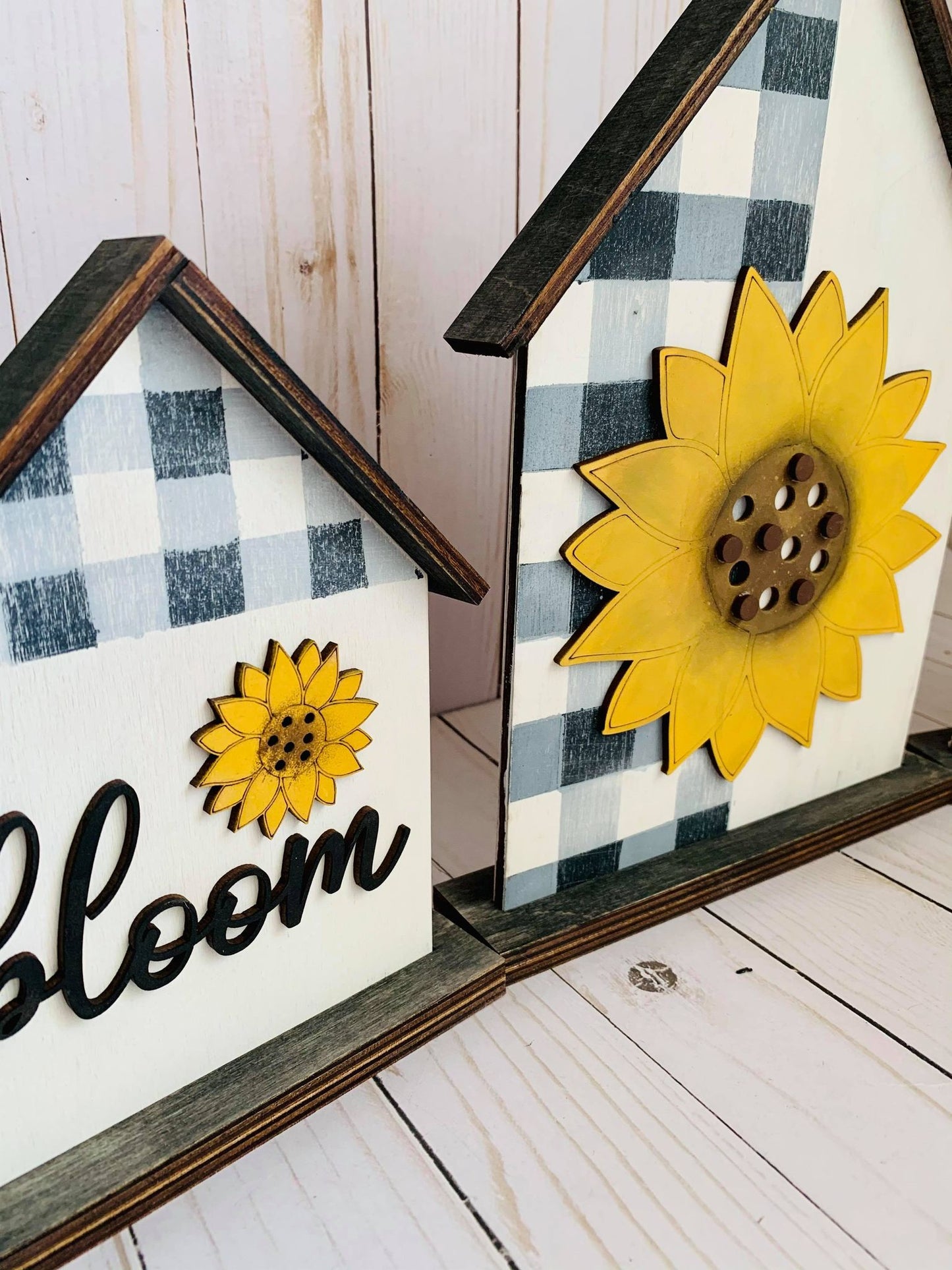DIY - Sunflower Houses