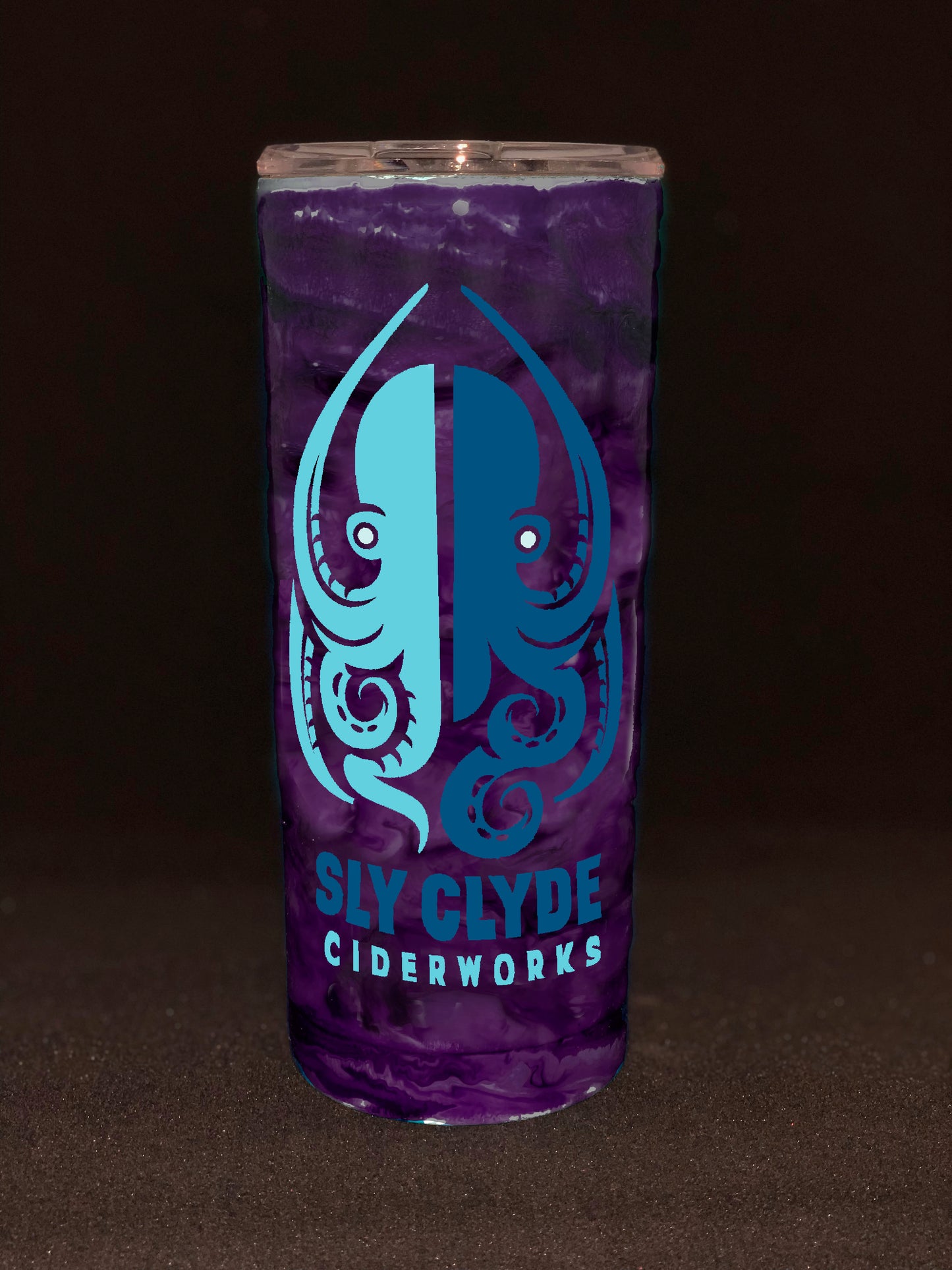 Do you love Sly Clyde Ciderworks? We Do!!! Now available Ink Ocean Stainless Steel Tumblers - available for order only at Sly Clyde Ciderworks!