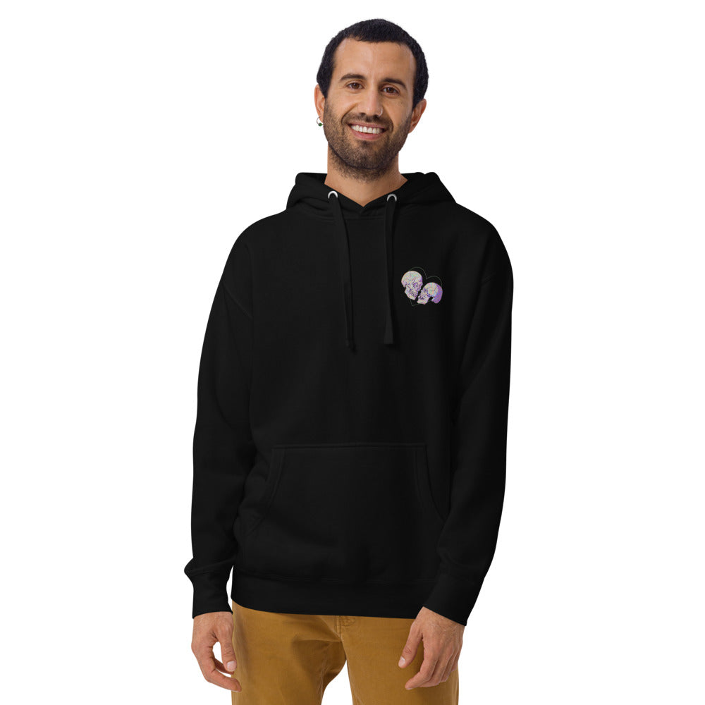 Soul Ties Unisex Hoodie (Faded) - Two Design Print