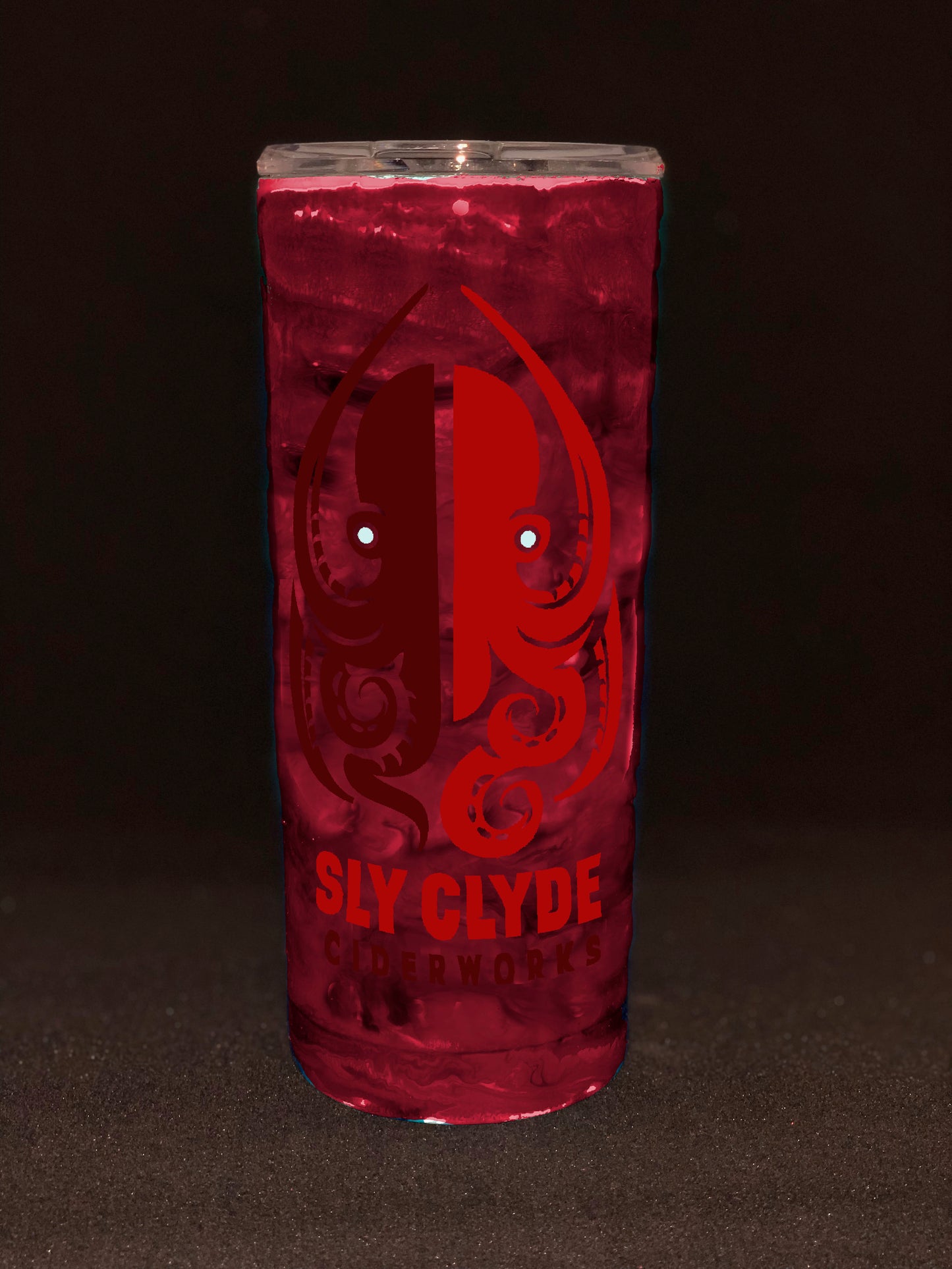 Do you love Sly Clyde Ciderworks? We Do!!! Now available Ink Ocean Stainless Steel Tumblers - available for order only at Sly Clyde Ciderworks!