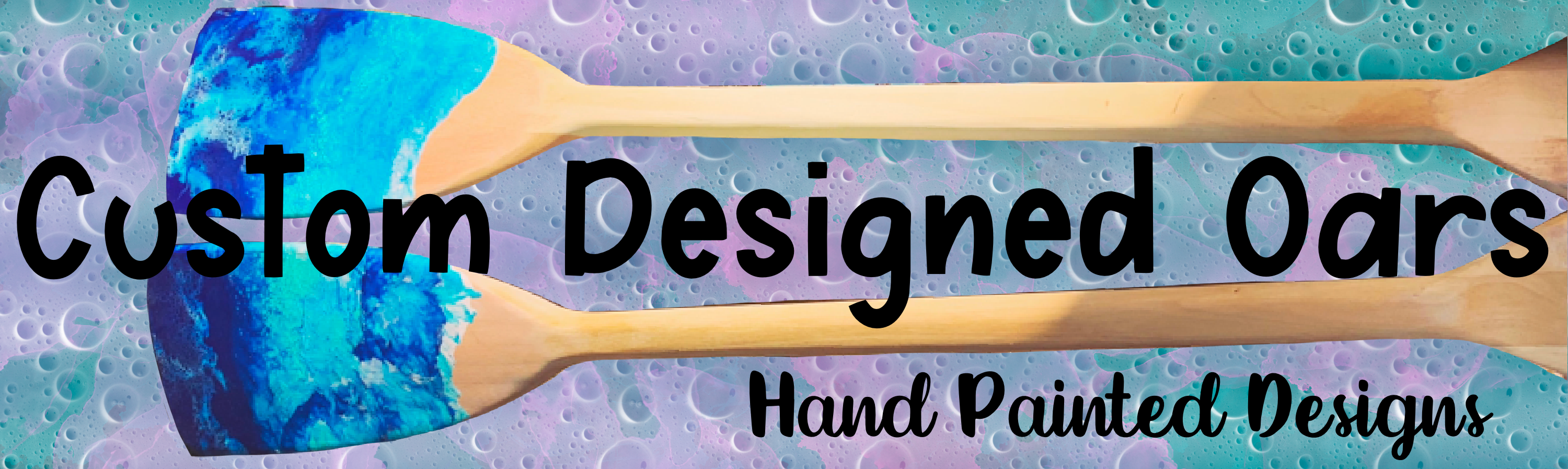Custom Wooden Oars