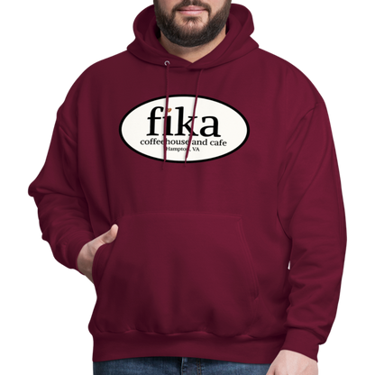 Fika Hoodie - burgundy