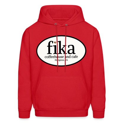 Fika Hoodie - red