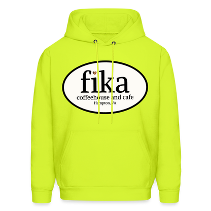 Fika Hoodie - safety green
