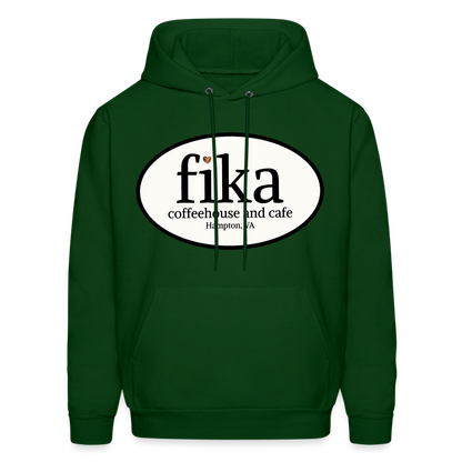 Fika Hoodie - forest green