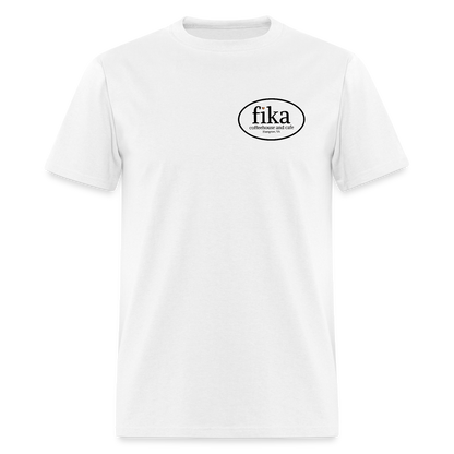 fika coffeehouse Unisex Classic T-Shirt - white