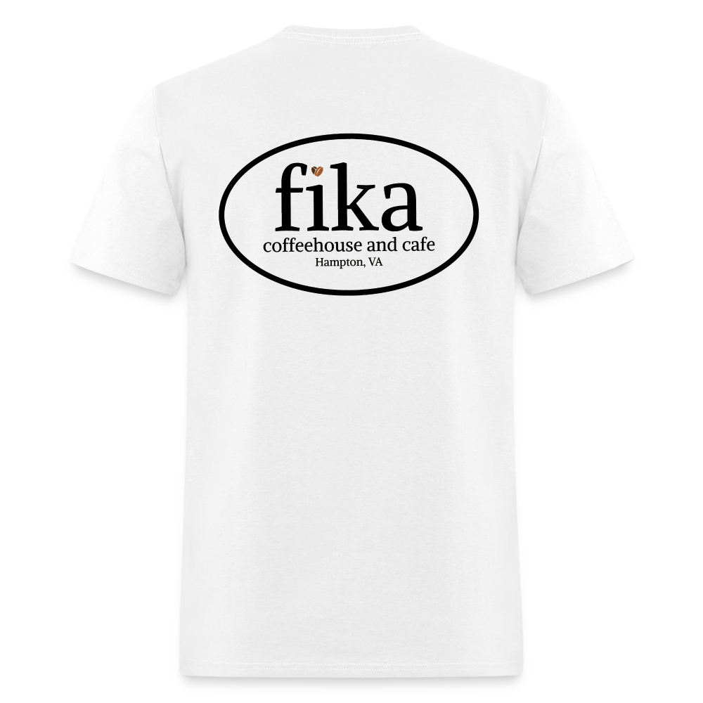 fika coffeehouse Unisex Classic T-Shirt - white