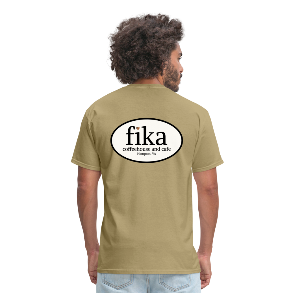 fika coffeehouse Unisex Classic T-Shirt - khaki