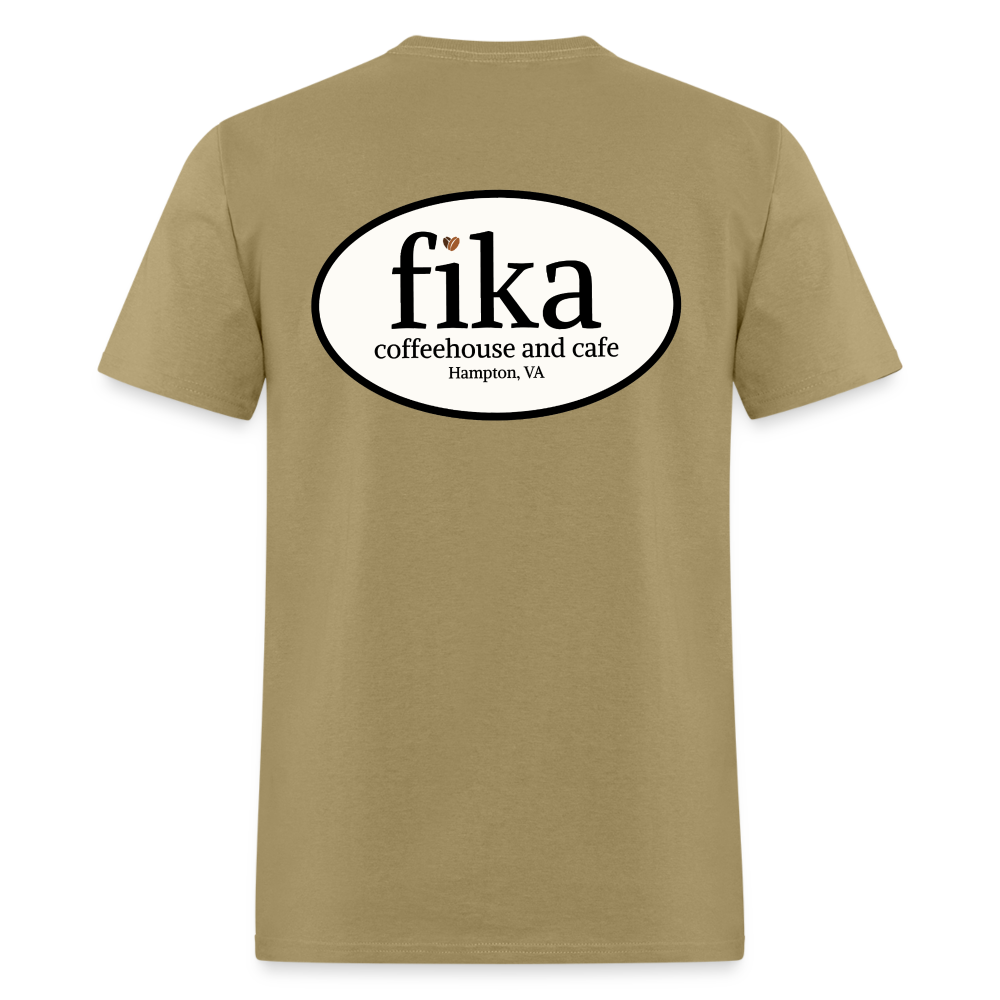 fika coffeehouse Unisex Classic T-Shirt - khaki