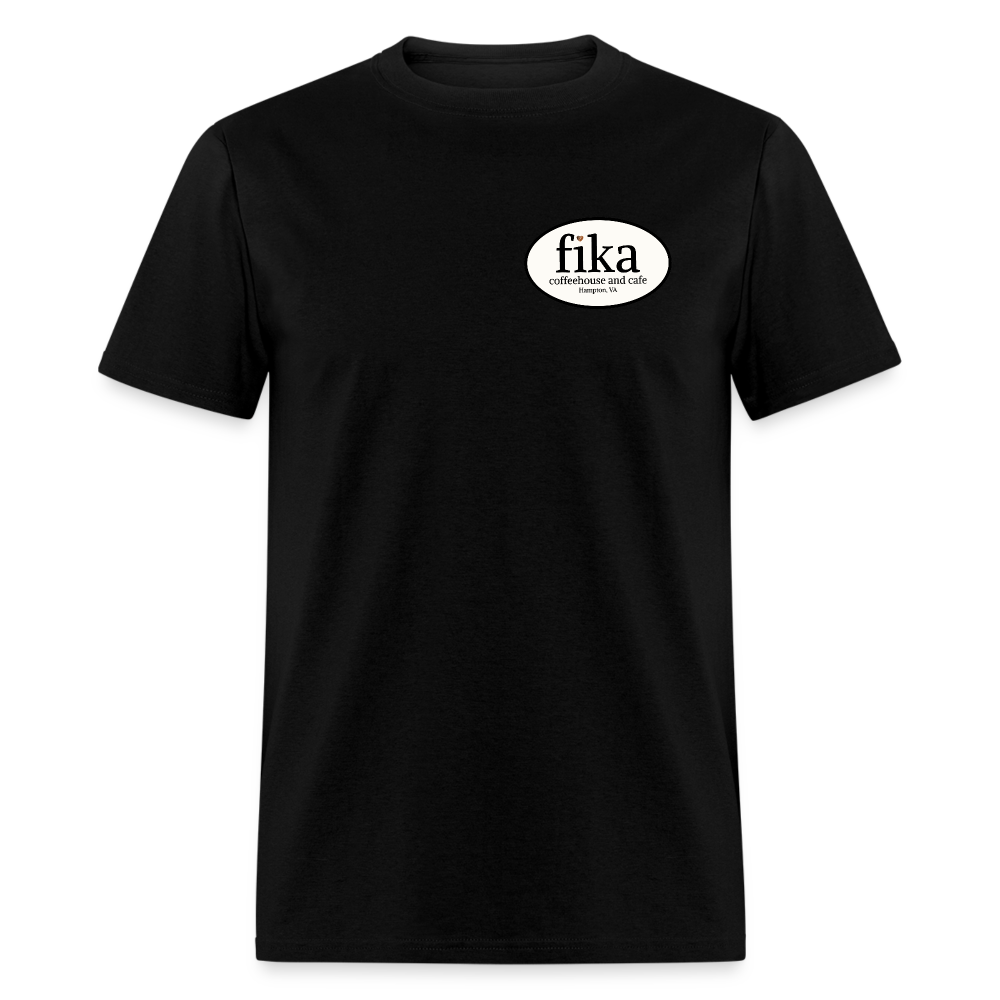fika coffeehouse Unisex Classic T-Shirt - black