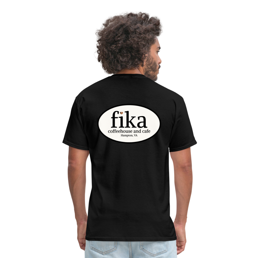 fika coffeehouse Unisex Classic T-Shirt - black