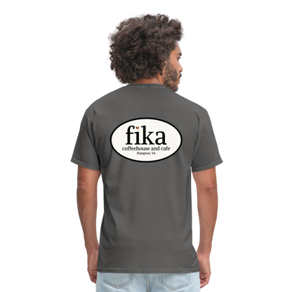 fika coffeehouse Unisex Classic T-Shirt - charcoal