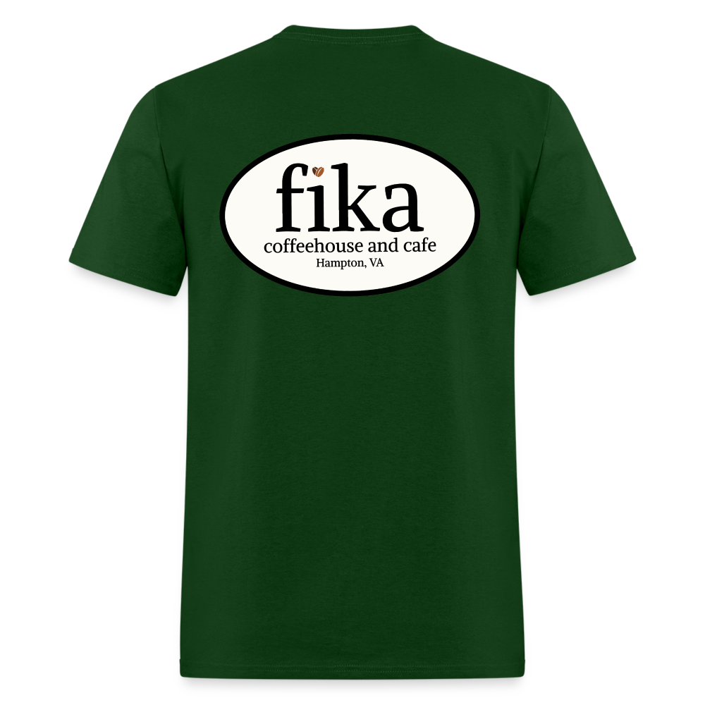 fika coffeehouse Unisex Classic T-Shirt - forest green