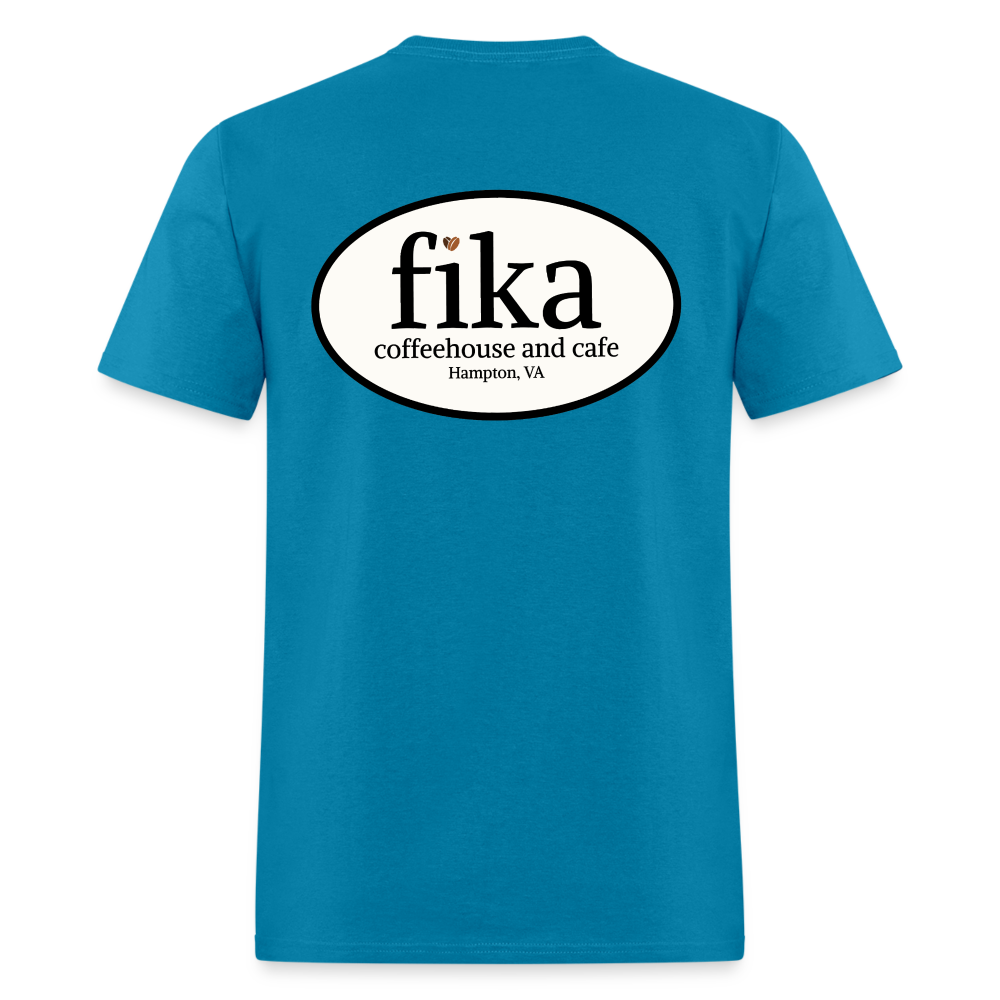 fika coffeehouse Unisex Classic T-Shirt - turquoise