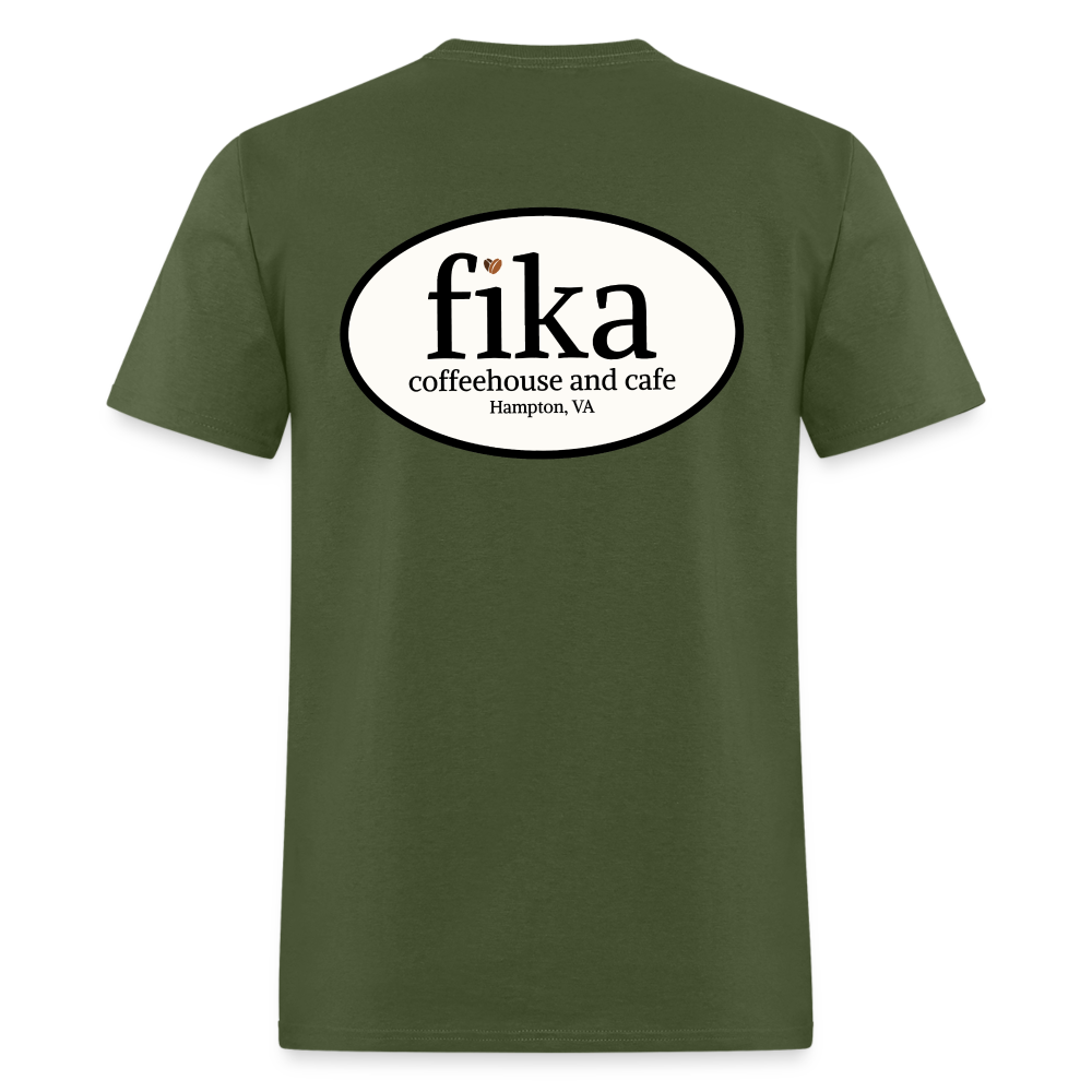 fika coffeehouse Unisex Classic T-Shirt - military green