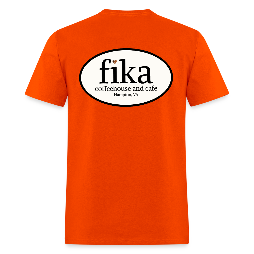 fika coffeehouse Unisex Classic T-Shirt - orange