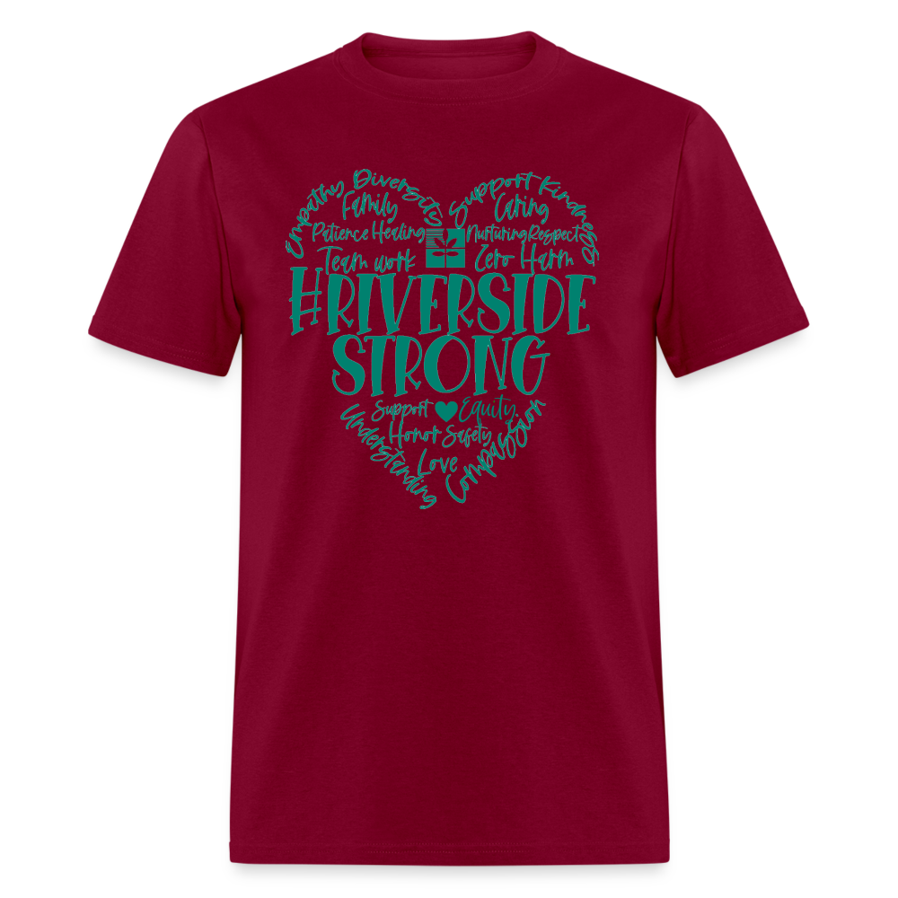 Riverside Pride - burgundy