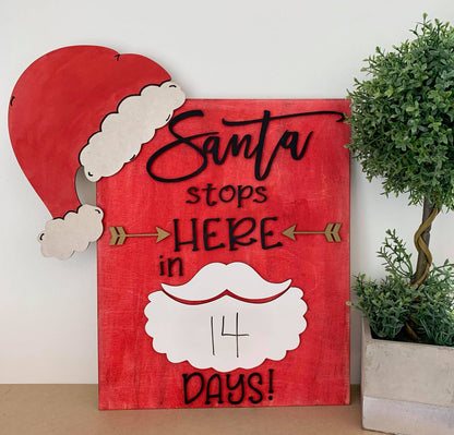 DIY - Santa Stops Here