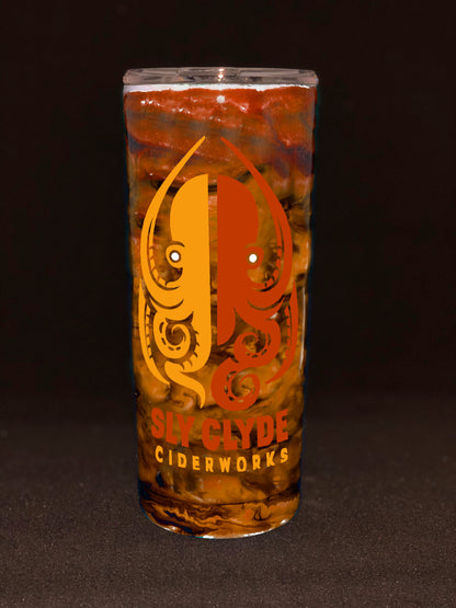 Do you love Sly Clyde Ciderworks? We Do!!! Now available Ink Ocean Stainless Steel Tumblers - available for order only at Sly Clyde Ciderworks!