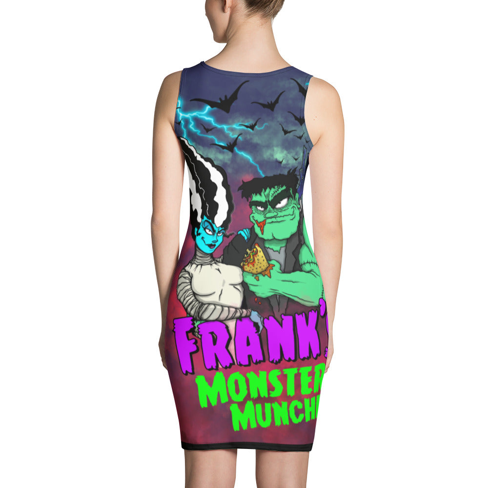 Frank’s Monster Munchies fitted dress