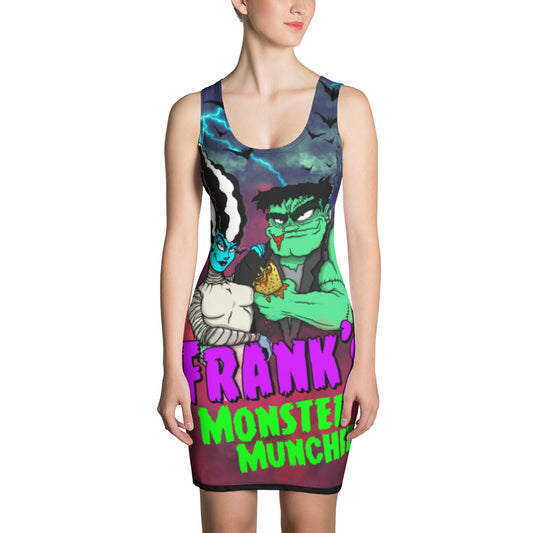 Frank’s Monster Munchies fitted dress