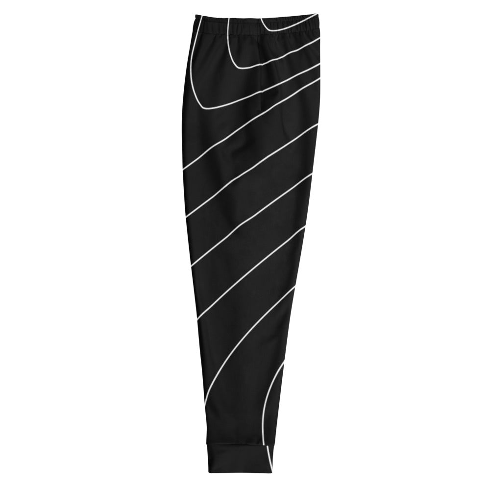Men's Soul Ties Joggers - black and white