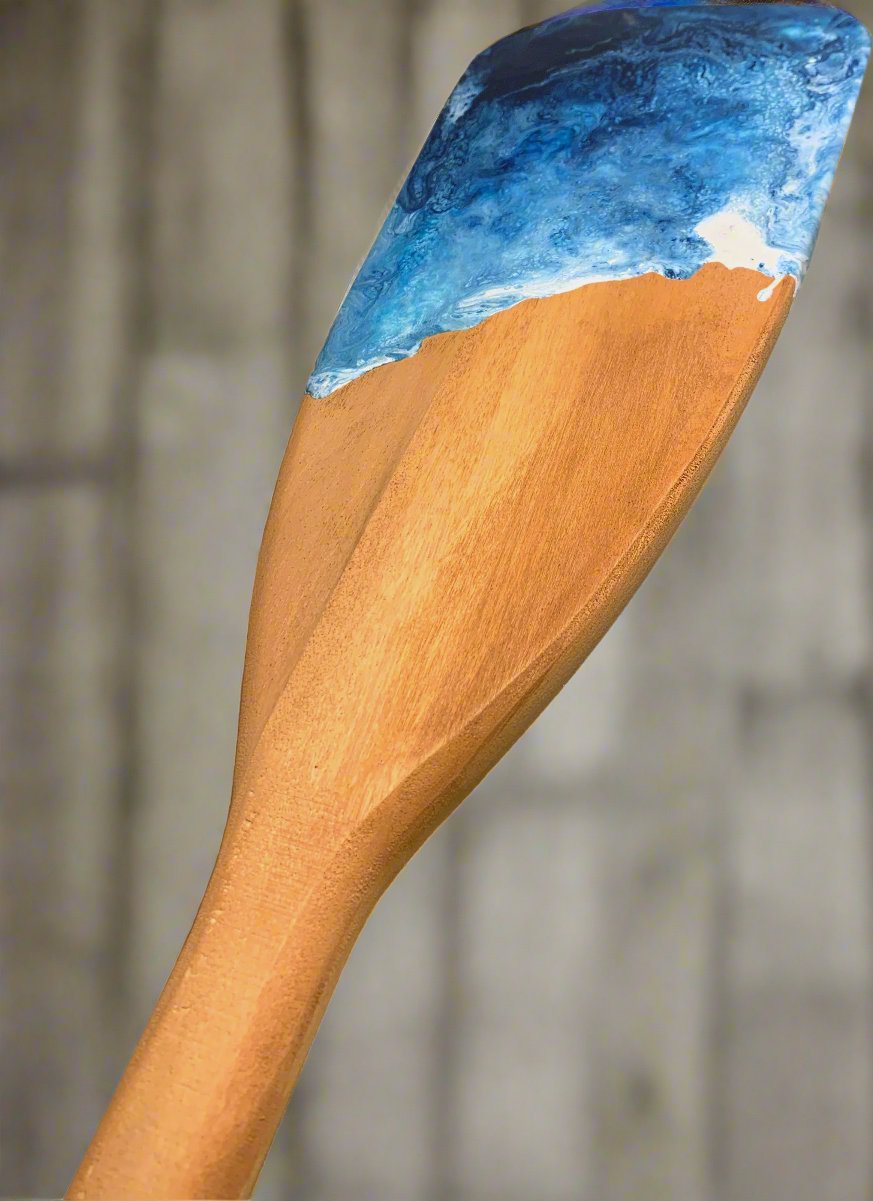 Custom Painted Rowing Oars Set