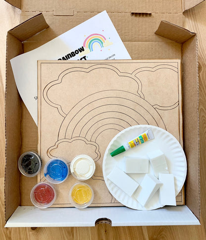 DIY Rainbow Art Kit