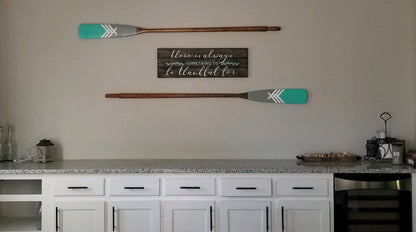 Custom Painted Rowing Oars Set