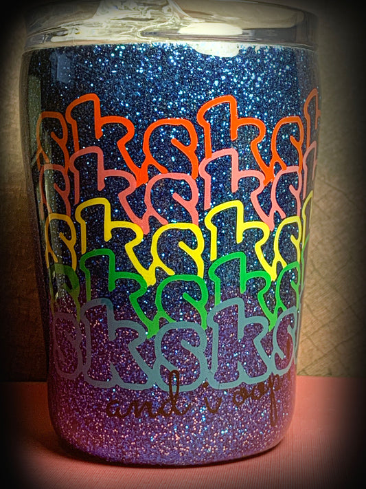 9 oz Stainless Steel Tumbler with lid