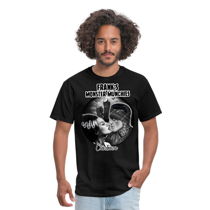 Frank's Monster Munchies Adult T-shirt - black
