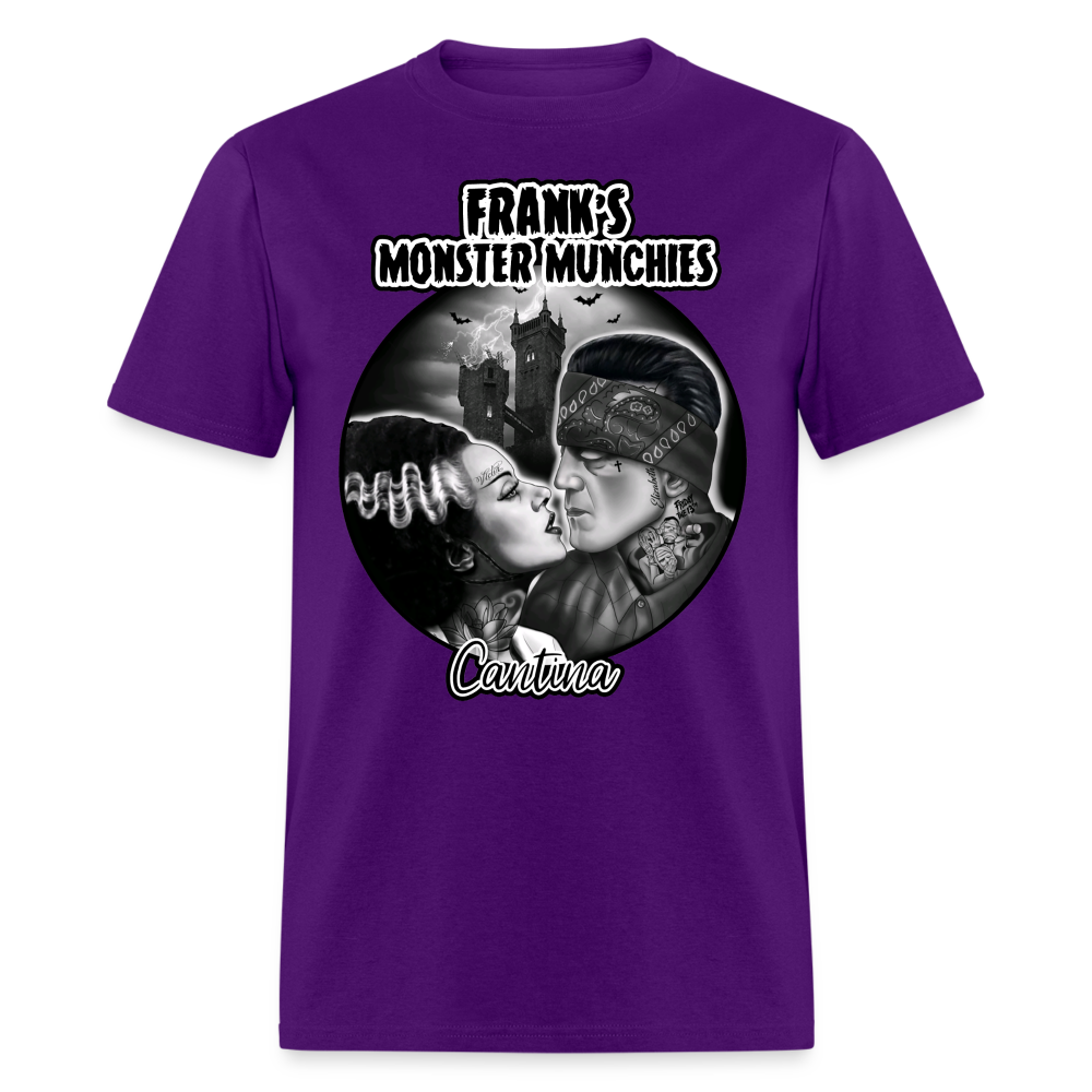Frank's Monster Munchies Cantina Logo Shirt - purple