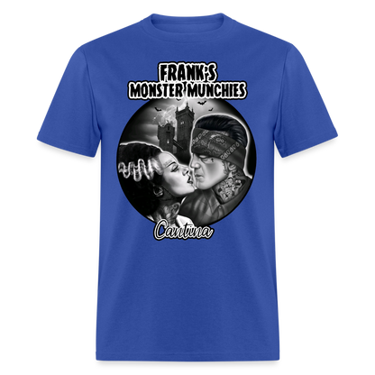 Frank's Monster Munchies Cantina Logo Shirt - royal blue