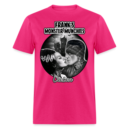 Frank's Monster Munchies Cantina Logo Shirt - fuchsia