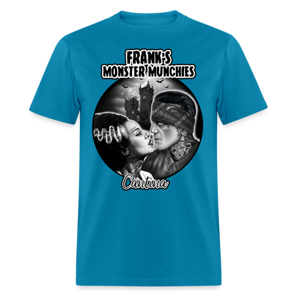 Frank's Monster Munchies Cantina Logo Shirt - turquoise