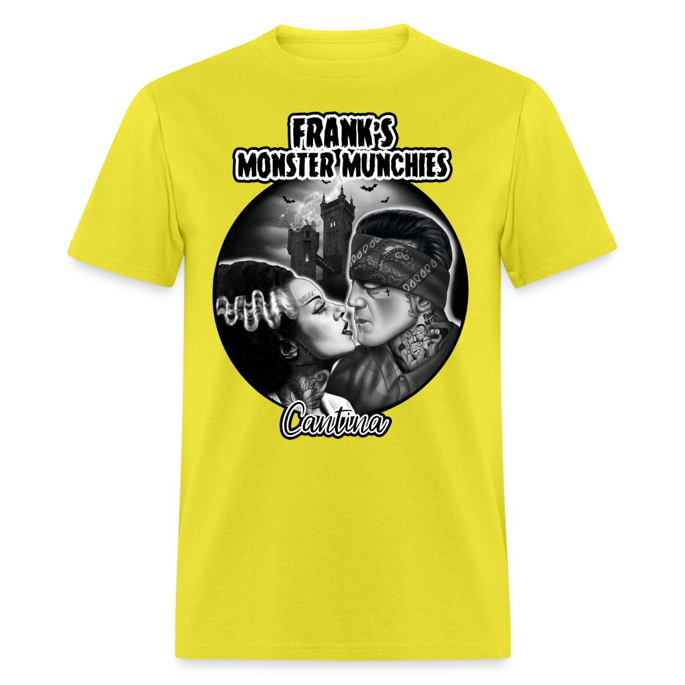 Frank's Monster Munchies Cantina Logo Shirt - yellow