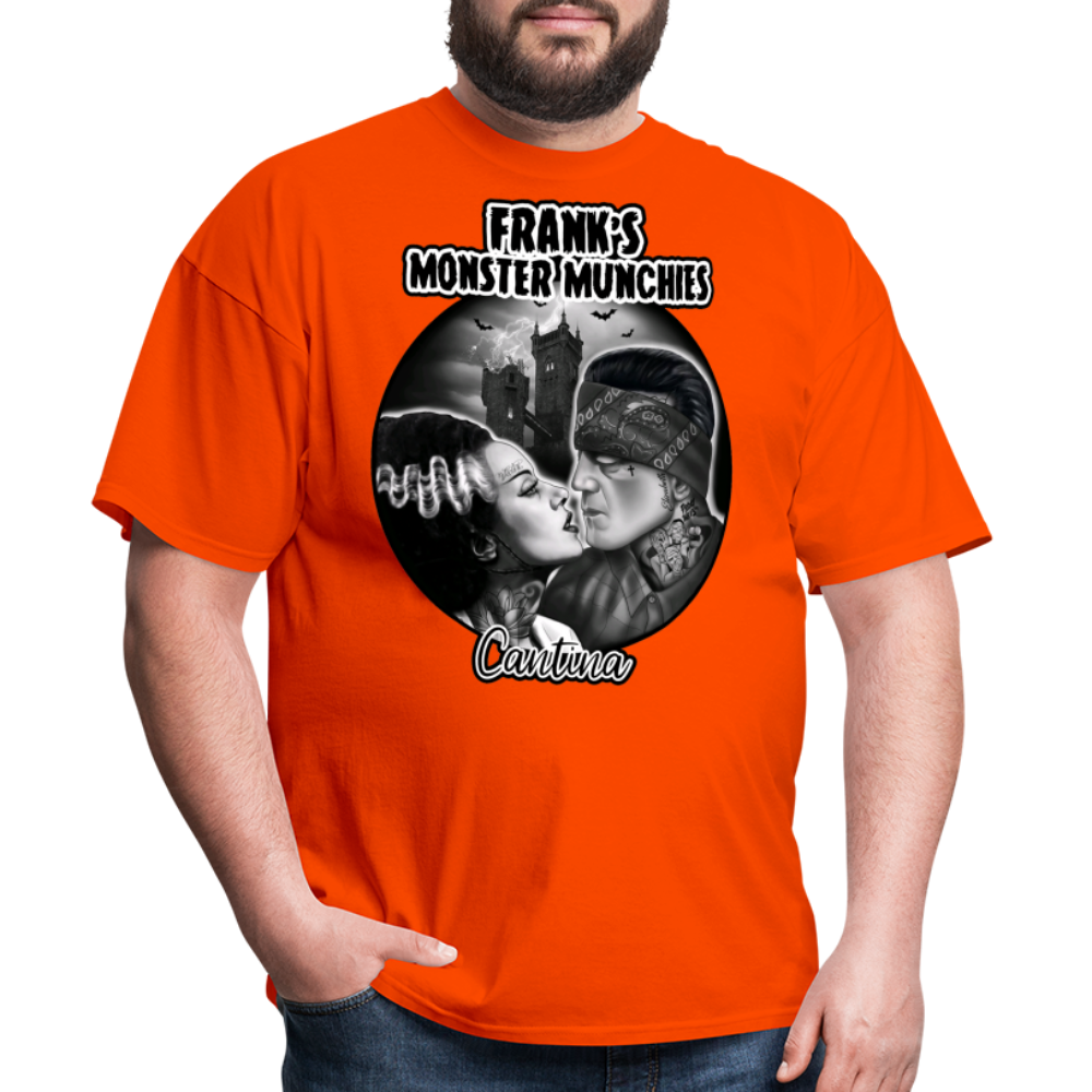 Frank's Monster Munchies Cantina Logo Shirt - orange
