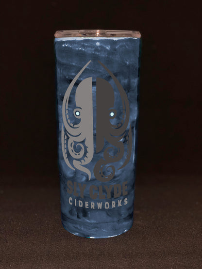 Do you love Sly Clyde Ciderworks? We Do!!! Now available Ink Ocean Stainless Steel Tumblers - available for order only at Sly Clyde Ciderworks!