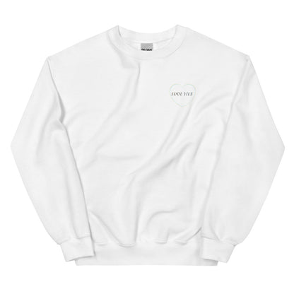 B/W V2 Soul Ties Sweatshirt (White Heart)