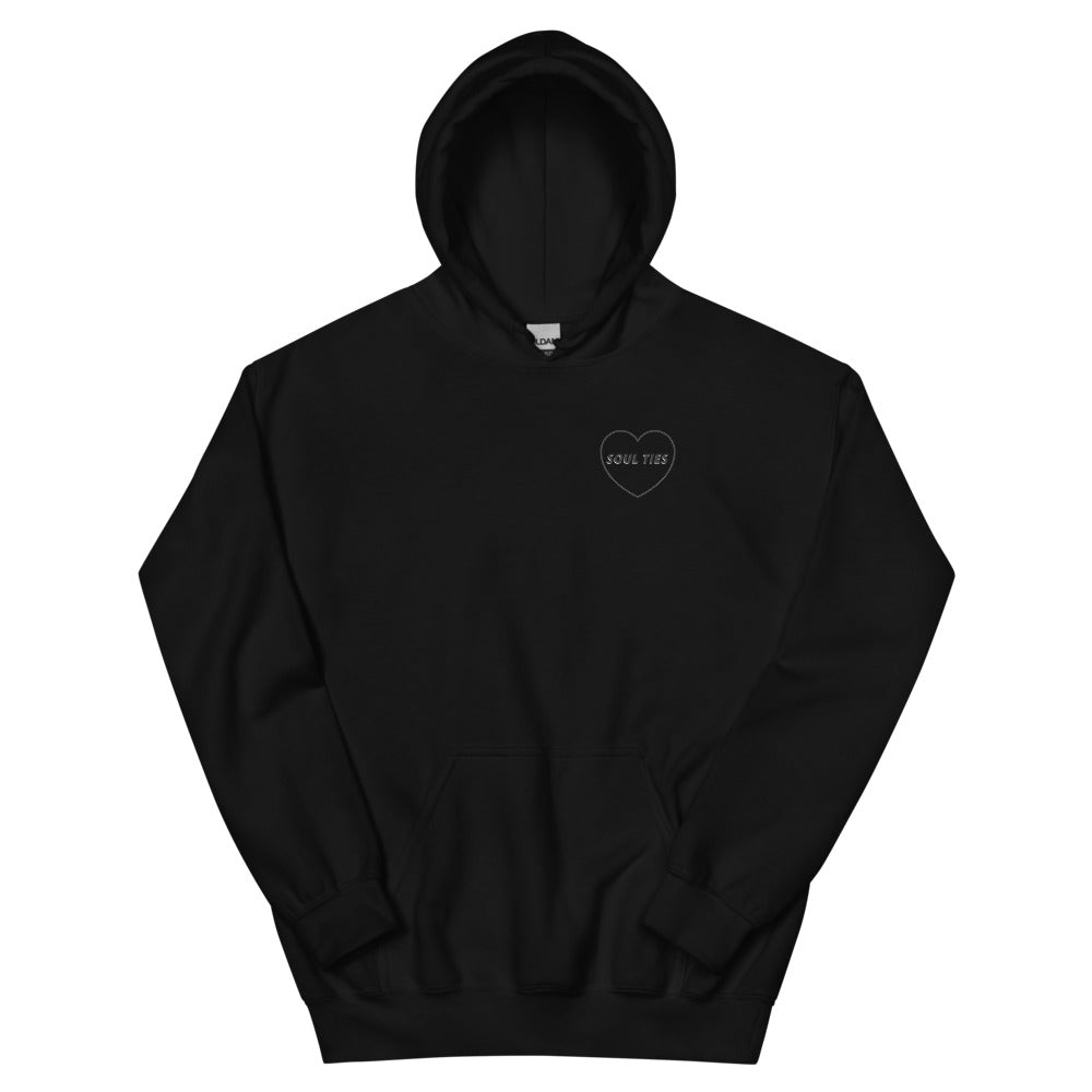 B/W V2 Soul Ties (White Heart) Hoodie