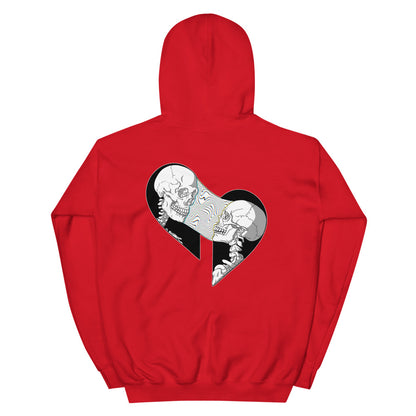B/W V2 Soul Ties (White Heart) Hoodie