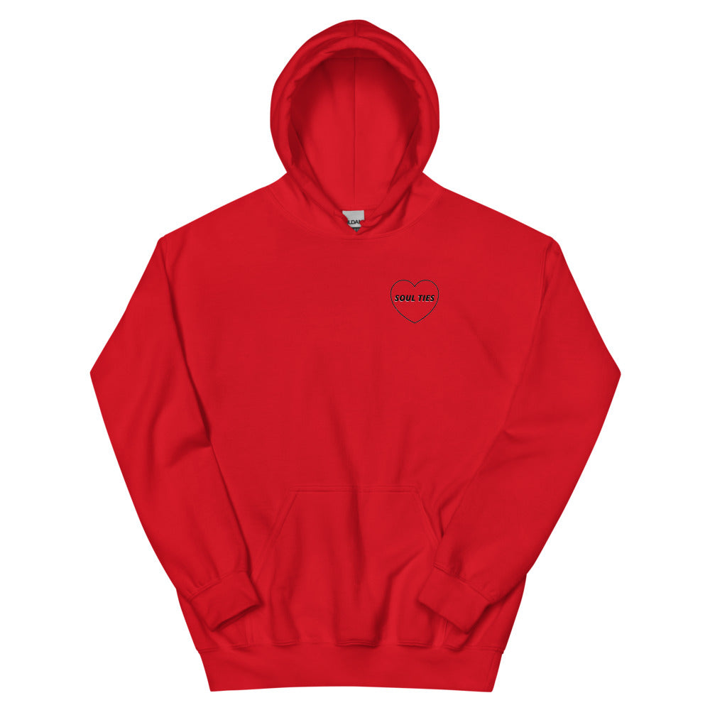 B/W V2 Soul Ties (White Heart) Hoodie